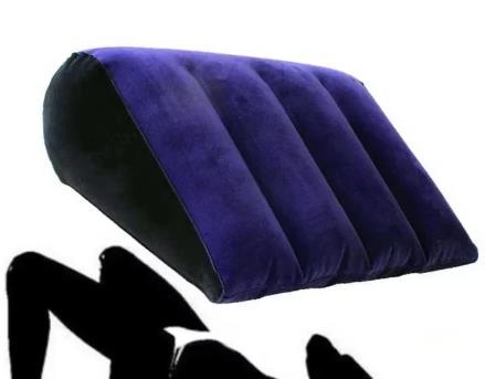 Sex Pillow Inflatable Aid Wedge Love Position Cushion Furniture Recliner Couple Loves Game Toys Lumbar Pillows - Color: Style B